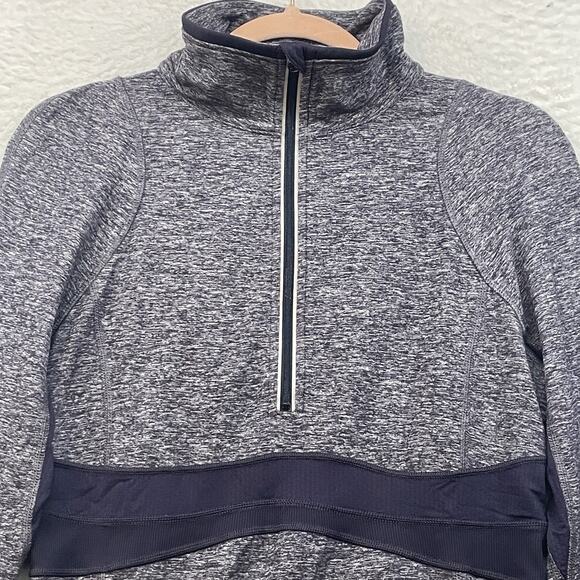 Lululemon Shirt Womens 8 Purple Run Full Tilt Half Zip Pullover Performance Gym - Picture 4 of 12